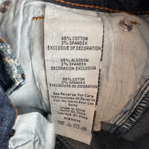 STS Blue Emma Ankle Skinny Jeans Women  Distressed Embellished Pockets Size 27 - Picture 7 of 7